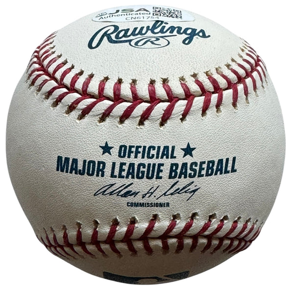 Carlos Beltran Autographed Official Major League Baseball (JSA)