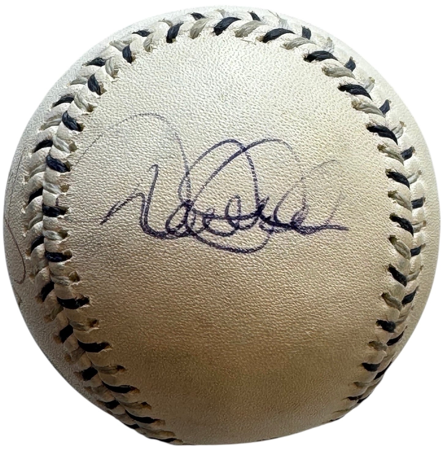 Derek Jeter Justin Morneau Milton Bradley Autographed 2008 All Star Ba ...