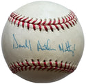 Don Arthur Mattingly Autographed Official Major League Baseball (Reggie Jackson.com)