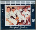 Mickey Mantle Billy Martin Joe DiMaggio & Whitey Ford Signed 11x14 Framed Photo (JSA)