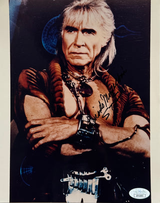 Ricardo Montalban Autographed 8x10 Photo Star Trek The Wrath of Khan (JSA)