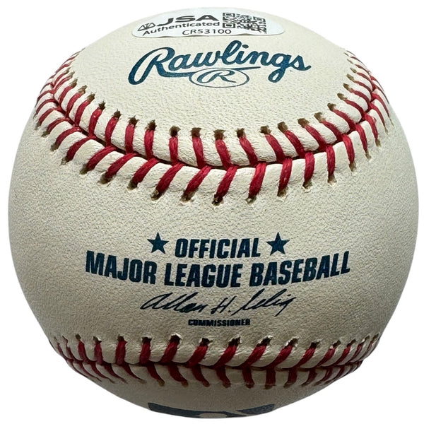 Carlos Beltran Autographed Official Major League Baseball (JSA)