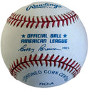 Eddie Mathews Autographed Official American League Baseball (Beckett)
