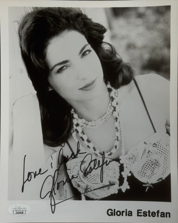 Gloria Estefan Autographed 8x10 Celebrity Photo (JSA)