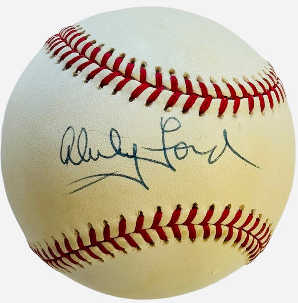 Whitey Ford Autographed Official American League Baseball