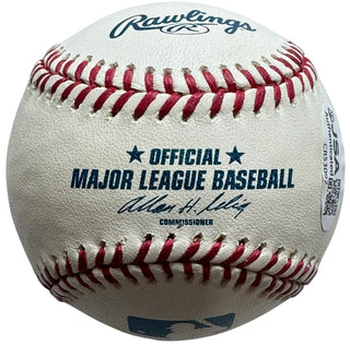 Larry Walker Autographed Official Major League Baseball (JSA)