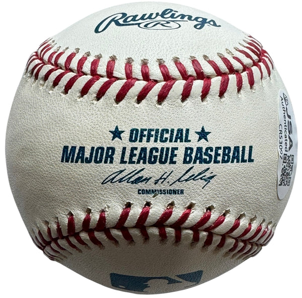 Larry Walker Autographed Official Major League Baseball (JSA)