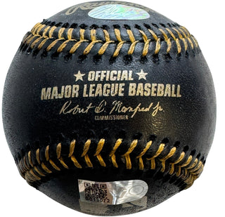 Nolan Ryan "5714 K's" Autographed Black Baseball (AIV)