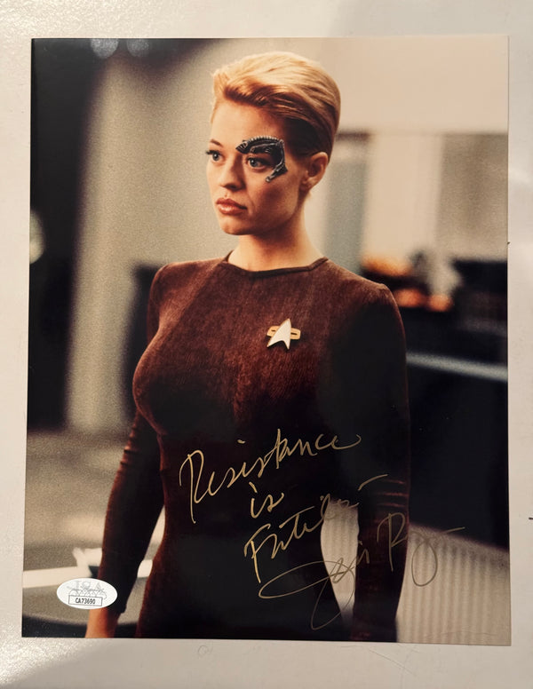 Jeri Ryan Autographed 8x10 Celebrity Photo (JSA)