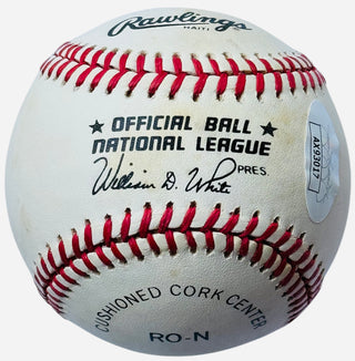 Johnny Bench Autographed Official National League Baseball (JSA)