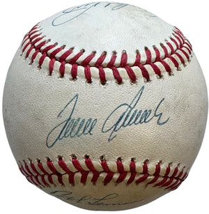 MLB HOF Pitchers Autographed Official American League Baseball (JSA)