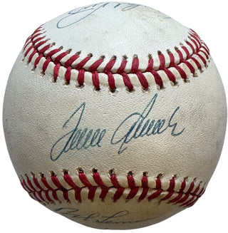 MLB HOF Pitchers Autographed Official American League Baseball (JSA)