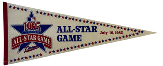 1985 Minnesota Twins MLB All Star Game Large Vintage Pennant Banner