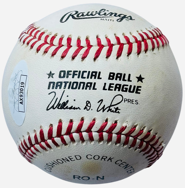 Pete Rose Autographed Official National League Baseball (JSA)