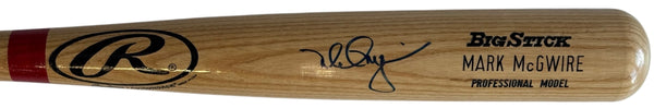 Mark McGwire Autographed Rawlings Big Stick Bat (JSA)