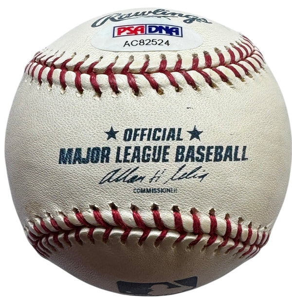 Rafael Palmiero Autographed Official Major League Baseball (PSA)