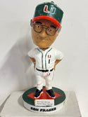 Ron Fraser Autographed Miami Hurricanes Bobblehead (JSA)