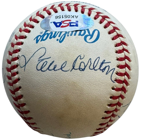 300 Win Club Autographed Official American League Baseball (PSA Auto Grade 9)