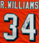 Ricky Williams Autographed Custom Miami Dolphins Jersey (JSA Witness)