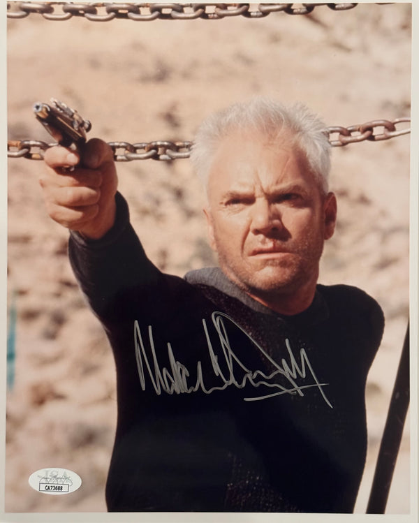 Malcolm McDowell Autographed 8x10 Celebrity Photo (JSA)