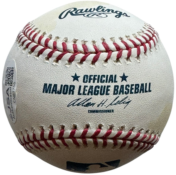 Jose Lima Autographed Official Major League Baseball (JSA)