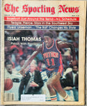 Isiah Thomas Autographed The Sporting News Newspaper February 20 1982