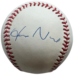 Hideo Nomo Autographed Official Major League Baseball (JSA)
