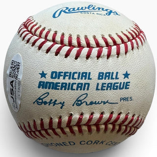 Carl Yastrzemski Autographed Official Major League Baseball (JSA)