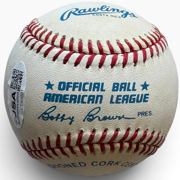 Carl Yastrzemski Autographed Official Major League Baseball (JSA)