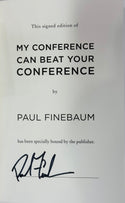 Paul Finebaum My Conference Can Beat Your Conference Autographed Book