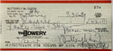 Butter McQueen Gone With the Wind American Actress Personal Check September 1987