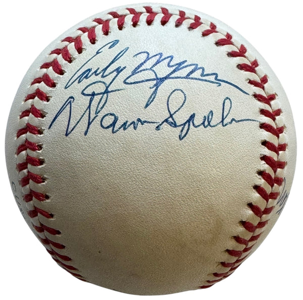 300 Win Club Autographed Official American League Baseball (PSA Auto Grade 9)