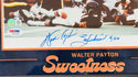 Walter Payton Autographed 8x10 Framed Football Photo (PSA)