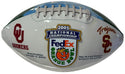 Adrian Peterson Signed 2005 National Championship Football (JSA)