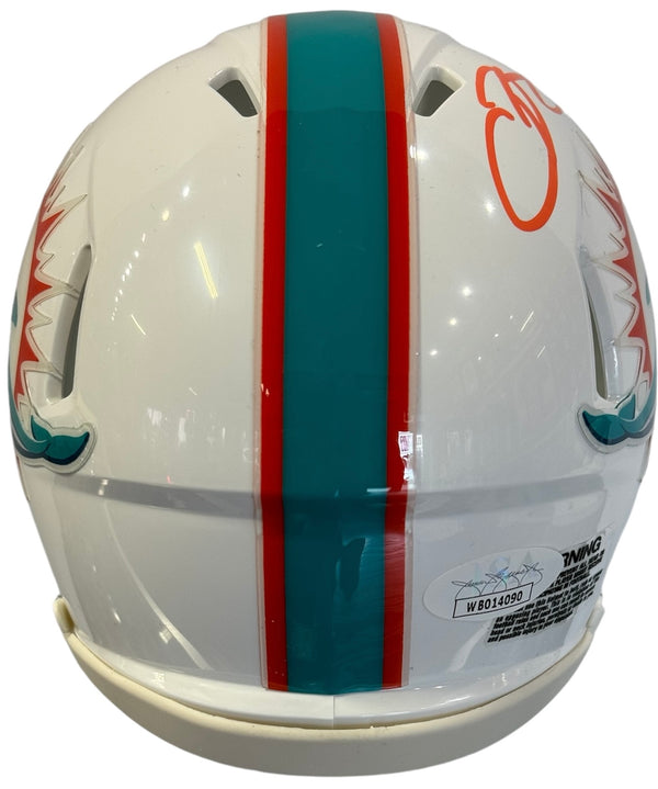 Odell Beckham Jr Autographed Miami Dolphins Speed Mini Helmet (Beckett)