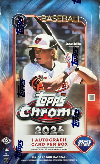 2024 Topps Chrome Update Series Baseball Hobby Box