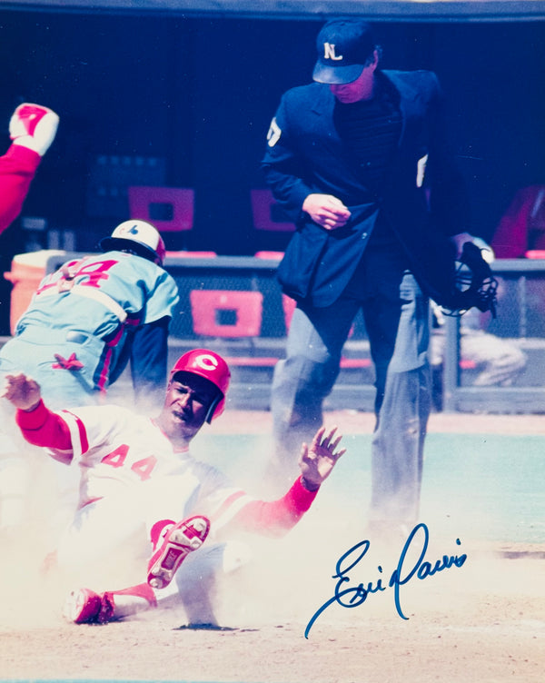 Eric Davis Autographed Reds 8x10 Baseball Photo