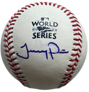 Jeremy Pena Autographed 2022 World Series Official Major League Baseball (PSA)