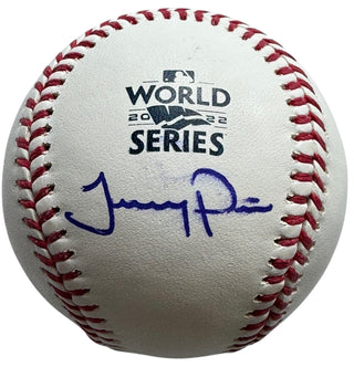 Jeremy Pena Autographed 2022 World Series Official Major League Baseball (PSA)