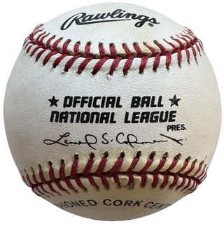 Jeff Blauser Autographed Official National League Baseball