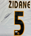 Zinedine Zidane Autographed Real Madrid Home Jersey (JSA)