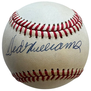Ted Williams Autographed American League Baseball (PSA)
