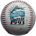 Orestes Destrade Rene Lachemann Autographed 1993 Inaugural Marlins Baseball