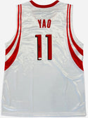 Yao Ming Autographed Houston Rockets Authentic Adidas Jersey (JSA)