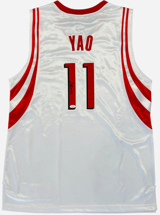 Yao Ming Autographed Houston Rockets Authentic Adidas Jersey (JSA)