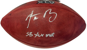 Aaron Rodgers "XLV MVP" Autographed Super Bowl XLV Authentic Football (Fanatics)