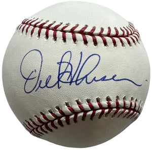 Orel Hershiser Autographed Official Major League Baseball (JSA)