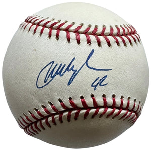 Mo Vaughn Autographed Official Major League Baseball (JSA)