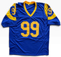 Aaron Donald Autographed Rams Custom Jersey (Beckett Witness)