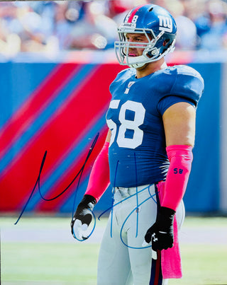 Mark Herzlich Autographed 16x20 Football Photo